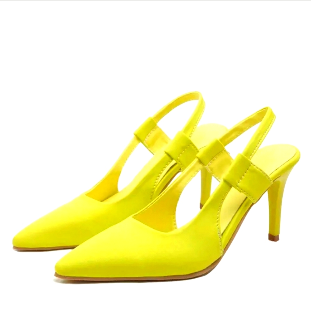 🆕️ Sexy Neon Slingback Heels